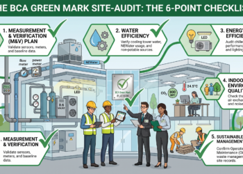 The BCA Green Mark Site-Audit:  The 5-Point Checklist