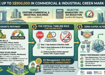 Unlock Up to S$900,000 in Commercial & Industrial Green Mark Grants