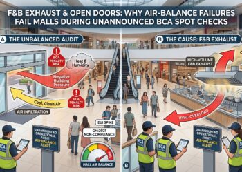 F&B Exhaust & Open Doors: Why Air-Balance Failures Fail Malls During Unannounced BCA Spot Checks
