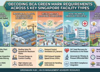 5 Key BCA Green Mark Facility Types