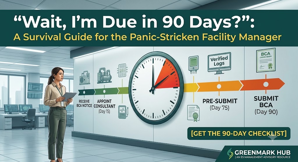 “Green Mark Certification Due in 90 Days?”: A Survival Guide for the Panic-Stricken Facility Manager