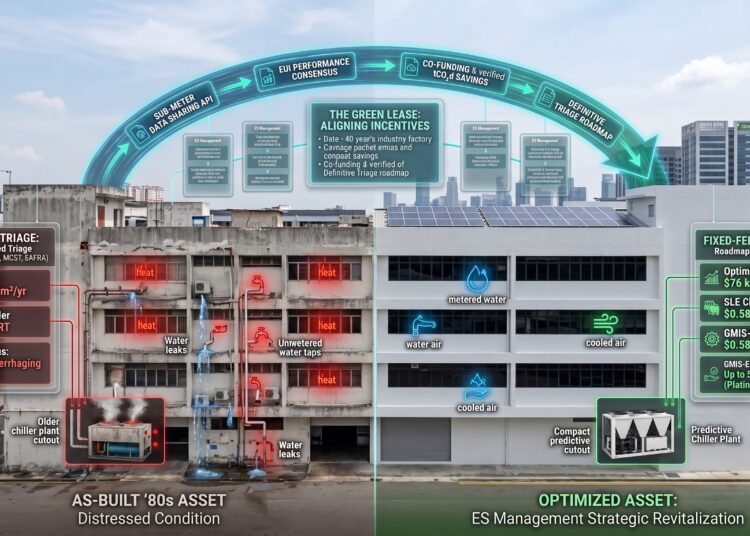 40-Year-Old Existing Buildings |  Triage for the ’80s Asset Under BCA Green Mark 2.0