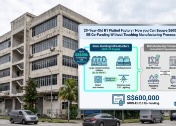 20-Year-Old B1 Flatted Factory |  Secure S$600k Grant for B1 Factories