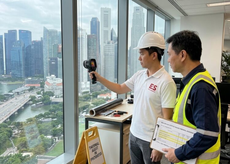 Beating ETTV Limits: Non-Invasive Facade and Glazing Retrofits for Tropical Mid-Life Commercial Assets
